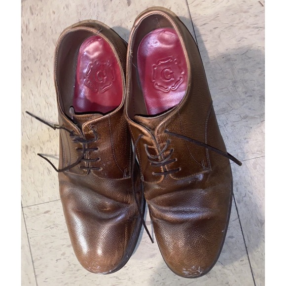 GRENSON Brown Leather‎ Oxford Derby Dress Shoes 111367 Men’s UK 11 US 12 main image 6